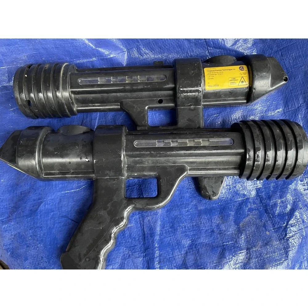 RARE Laser Quest LQ Laser Tag Lot 58 Vest Case & 20 Phaser Gun Casings as Parts